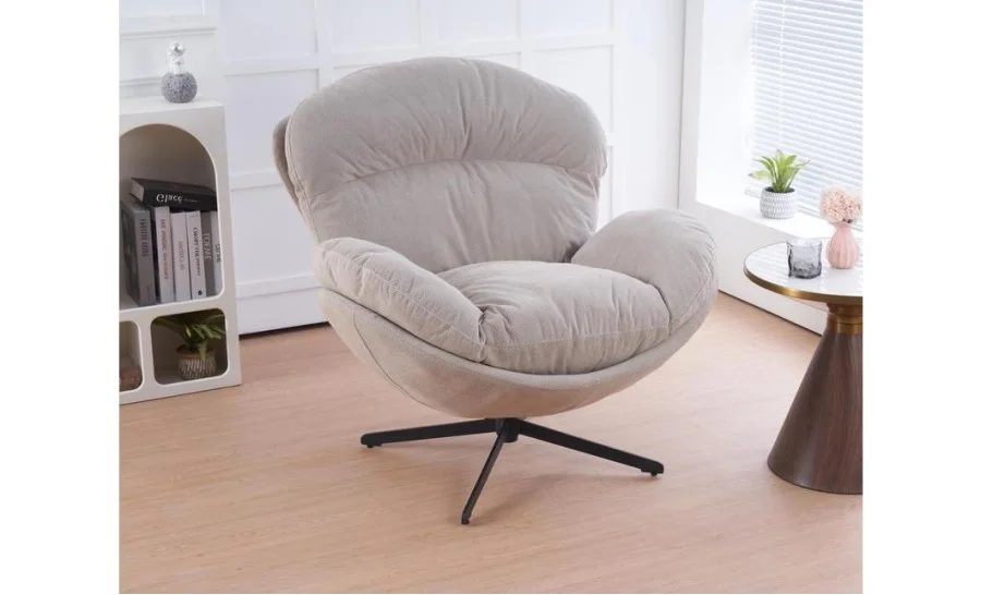 Fotoliu Living Rotativ KJLC062 Maro Deschis