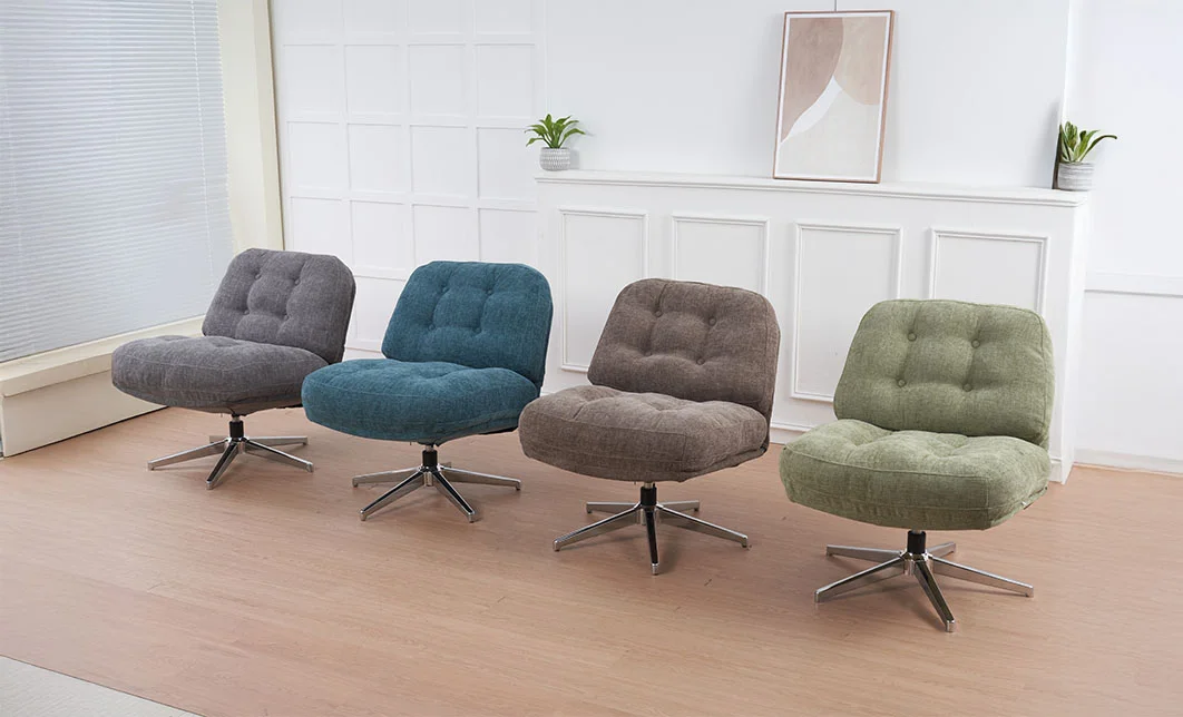 Scaun Rotativ LCM0101AS Albastru 6