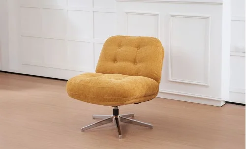 Scaun Rotativ LCM0101AS Mustar