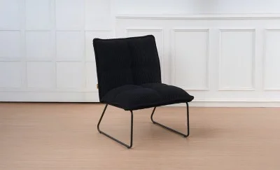 Scaun Living Tapitat LCM0109CF Negru