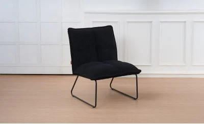 Scaun Living Tapitat LCM0109CF Negru