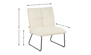 Scaun Living Tapitat LCM0109CF Bej