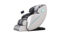 Fotoliu de Masaj VD-A029 Gri închis / Alb, 18+ Programe, Zero Gravity, Încălzire cu Pelin, Bluetooth, Încărcare Wireless 2
