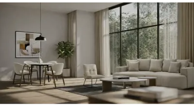 Nucleul momentelor calde din 2026: AMBER 3, canapeaua extensibilă de la Mobila ABC