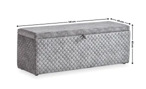 Banca Babylon cu lada de depozitare