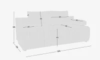 Canapea Extensibila Dominob 2