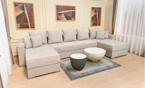 Colțar Extensibil Claudia U Bonell Gri - Lemon 05