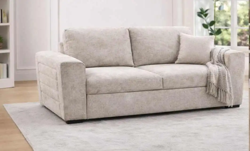 Canapea Extensibilă Cremona 7839A - 02, Beige 