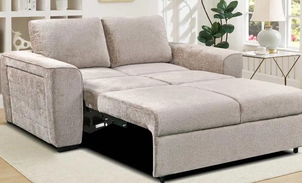 Canapea Extensibilă Cremona 7839A - 02, Beige  1