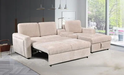 Colțar Extensibil Cremona KF7864-02, Bej Dreapta