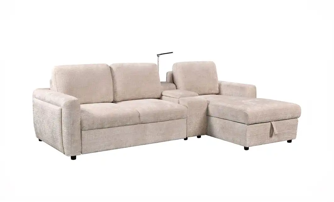Colțar Extensibil Cremona KF7864-02, Bej Dreapta 2