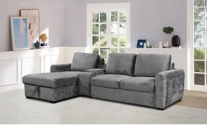 Colțar Extensibil Cremona KF7864-95, Gri Stânga