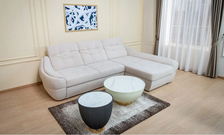 Colțar Extensibil Space Bej Deschis - Vega 03 Dreapta