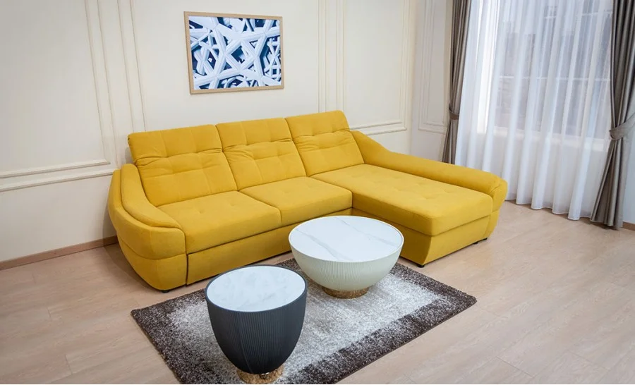 Colțar Extensibil Space Galben - Vega 13 Dreapta