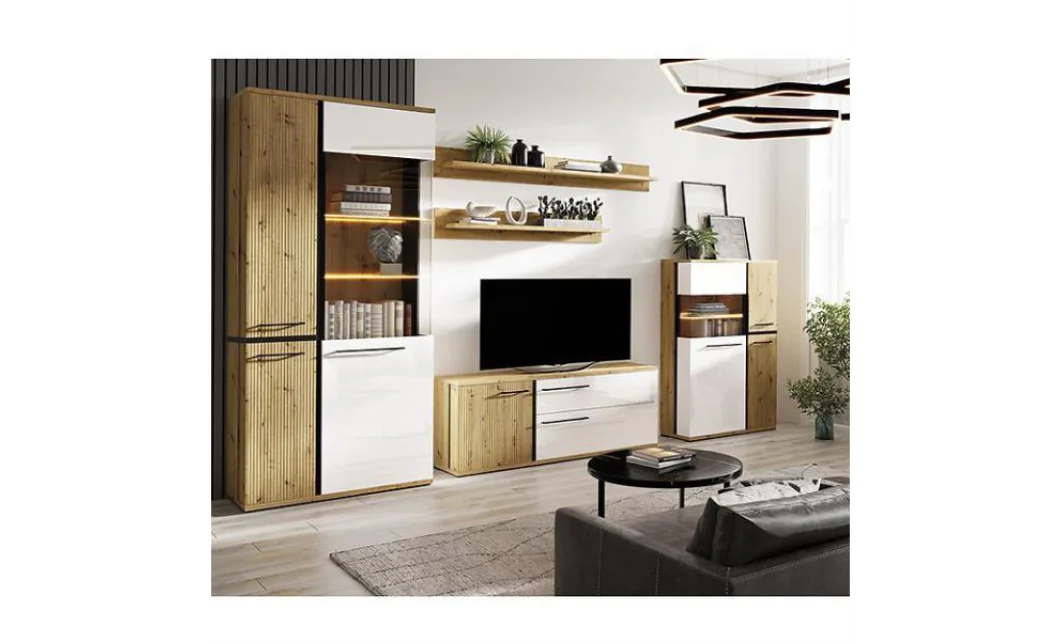 Comodă Living Molto Artisan ML12, Albă 1