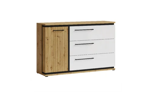 Comodă Living Molto Artisan ML12, Albă