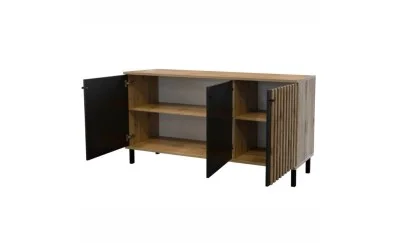 Comoda London 3D cu riflaj Comoda London 3D cu riflaj