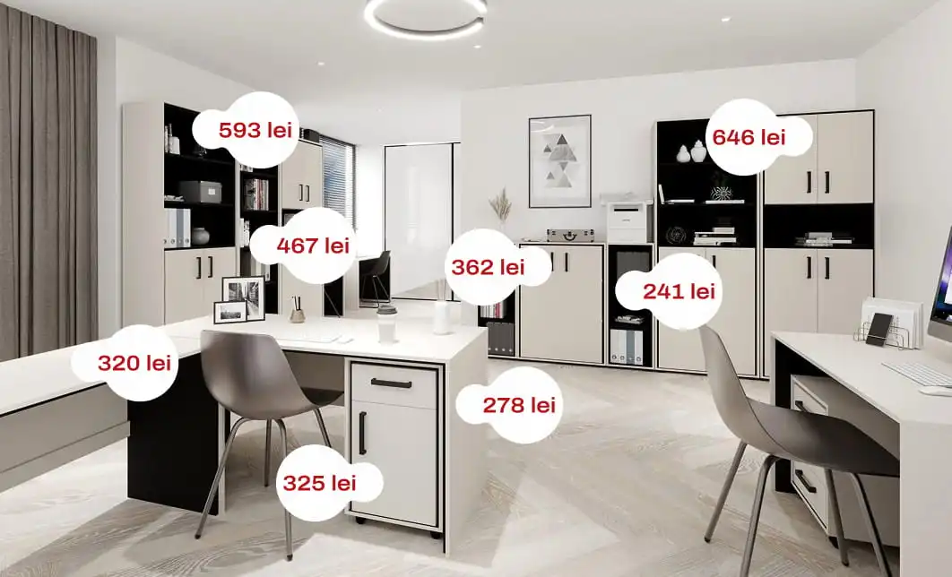 Amenajare Birou "Stil Modern Minimalist" 1