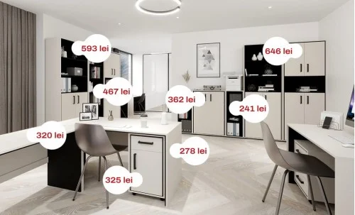 Amenajare Birou "Stil Modern Minimalist"