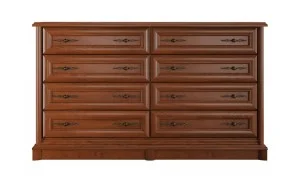 Comodă Sonata 8s cu 8 Sertare, Nuc / Maro