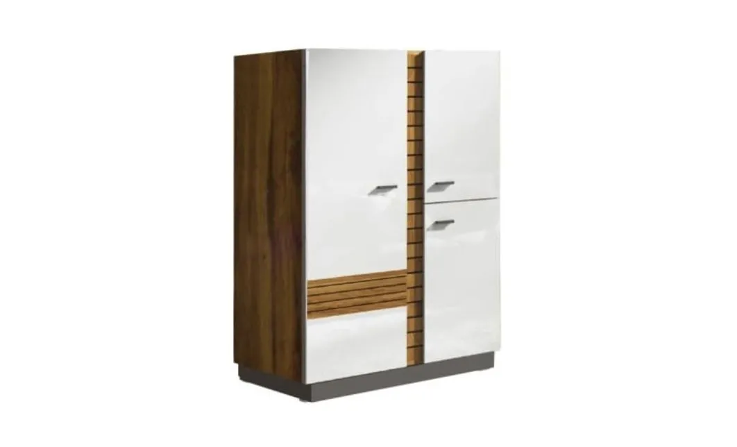 Comoda 3 usi si 2 sertare Val Gardena VG15 gri matase