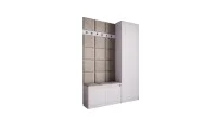 Cuier Hol Klaus I, Alb/Gri Deschis 2