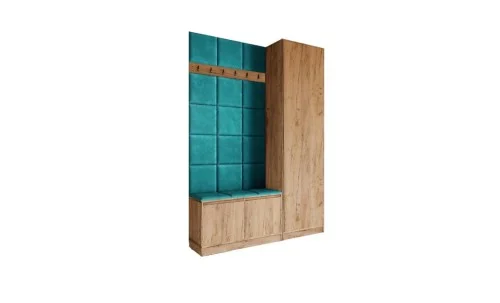 Cuier Hol Klaus I, Kraft/Turquoise