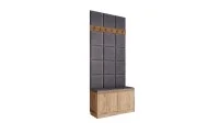 Cuier Hol Klaus II, Kraft/Gri Inchis 2