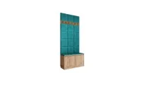 Cuier Hol Klaus II, Kraft/Turquoise 2