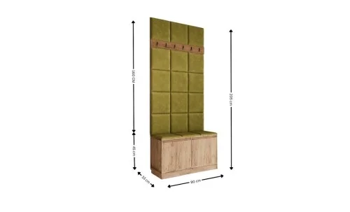 Cuier Hol Klaus II, Kraft/Verde