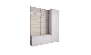 Cuier Hol Klaus V, Alb/Bej
