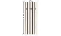 Cuier Modular London Casmir/Gri Antracit 10