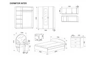 Dormitor Modular Inter Bardolino 2