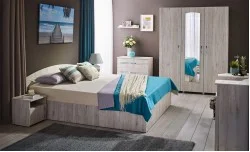 Dormitor Modular Inter Alb-Samoa