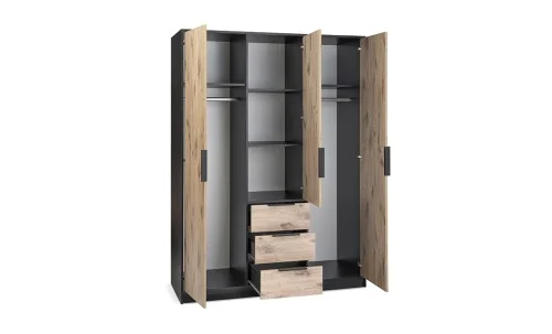 Dulap Lati D3 cu Oglinda si Sertare 149 cm