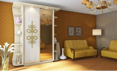 Dulap MDF + Oglinda Fumurie L 1200 x H 2200 x A 450