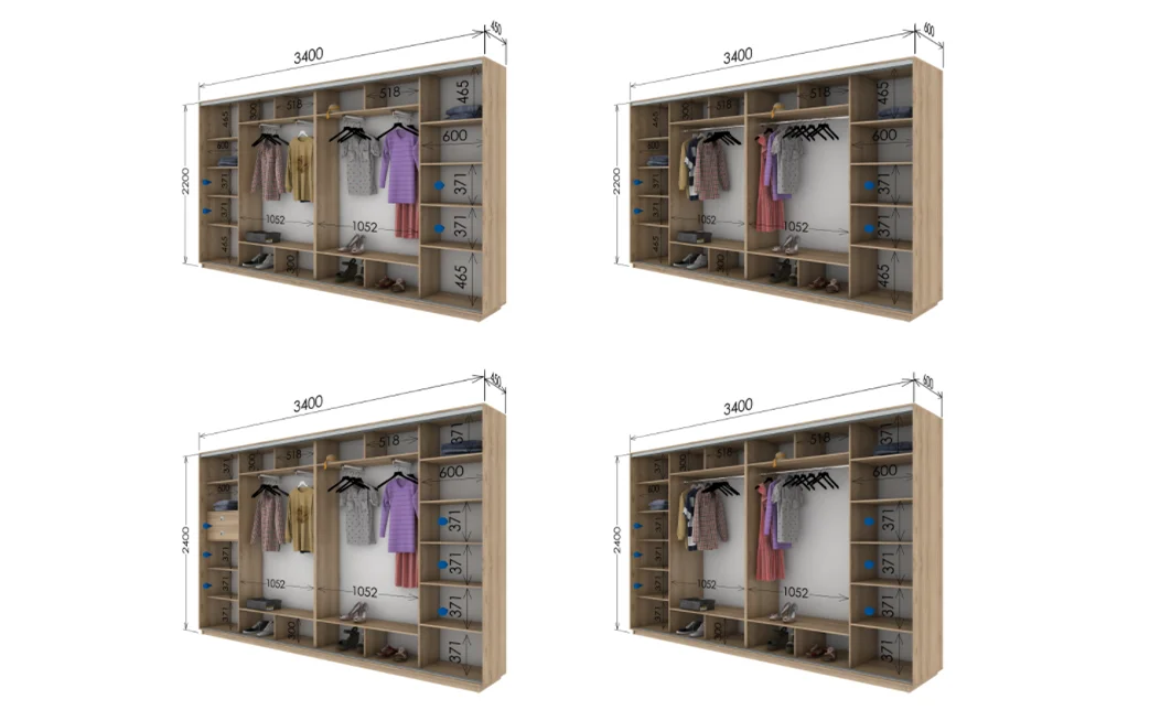 Dulap Print & Oglinzi / L340 x H220 x A45 1