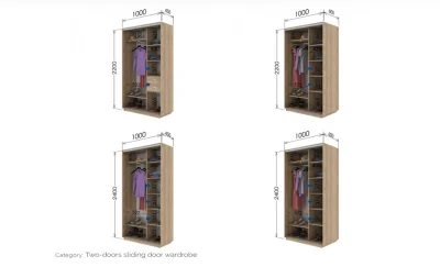 Dulap print L 100 x H 220 x A 45