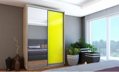 Dulap oglinda+print L 120 x H 220 x A 45