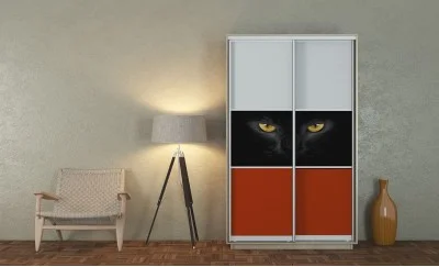 Dulap Print Ochi de Pisica L120 x H220 x A60