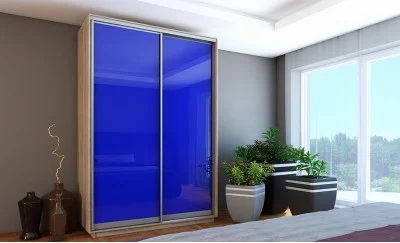 Dulap Print 050 Blue / L130 x H 220 x A45