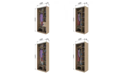 Dulap Print cu Consola L100 x H240 x A45