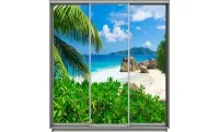Dulap Print 3 Usi 2437, L190 x H220 x A60