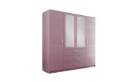 Dulap Bali 2 D4 Lila cu Oglindă și 4 Uși 2