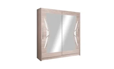 Dulap Dome DO8-20 Sonoma Uși Glisante cu Oglindă