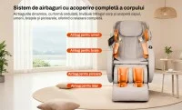 Fotoliu A086 Bej cu Funcție de Masaj 8
