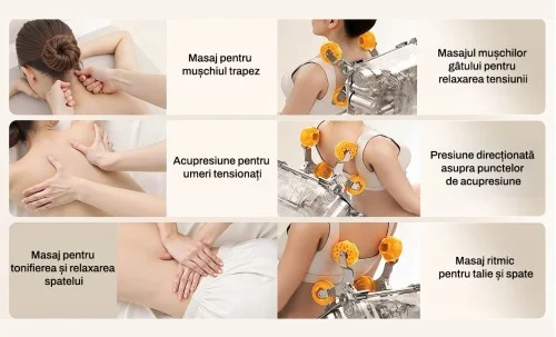 Fotoliu A086 Bej cu Funcție de Masaj