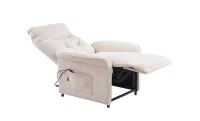 Fotoliu Rotativ cu Recliner Electric și Port Încărcare USB-C KJL6410 Bej 4