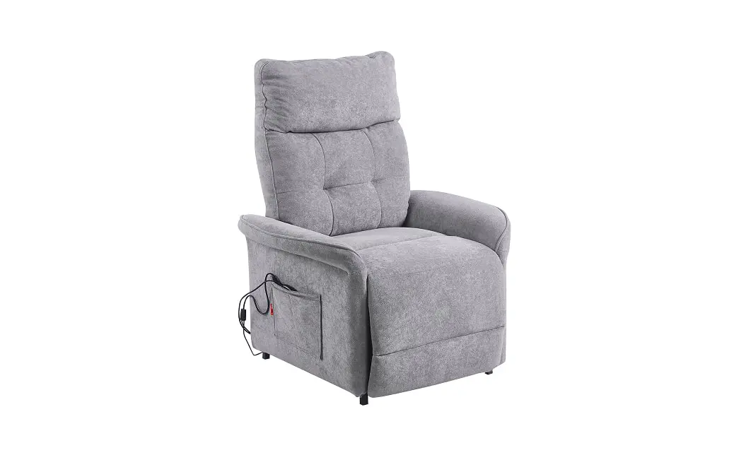 Fotoliu Rotativ cu Recliner Electric și Port Încărcare USB-C KJL6410 Gri 1