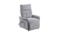Fotoliu Rotativ cu Recliner Electric și Port Încărcare USB-C KJL6410 Gri 1